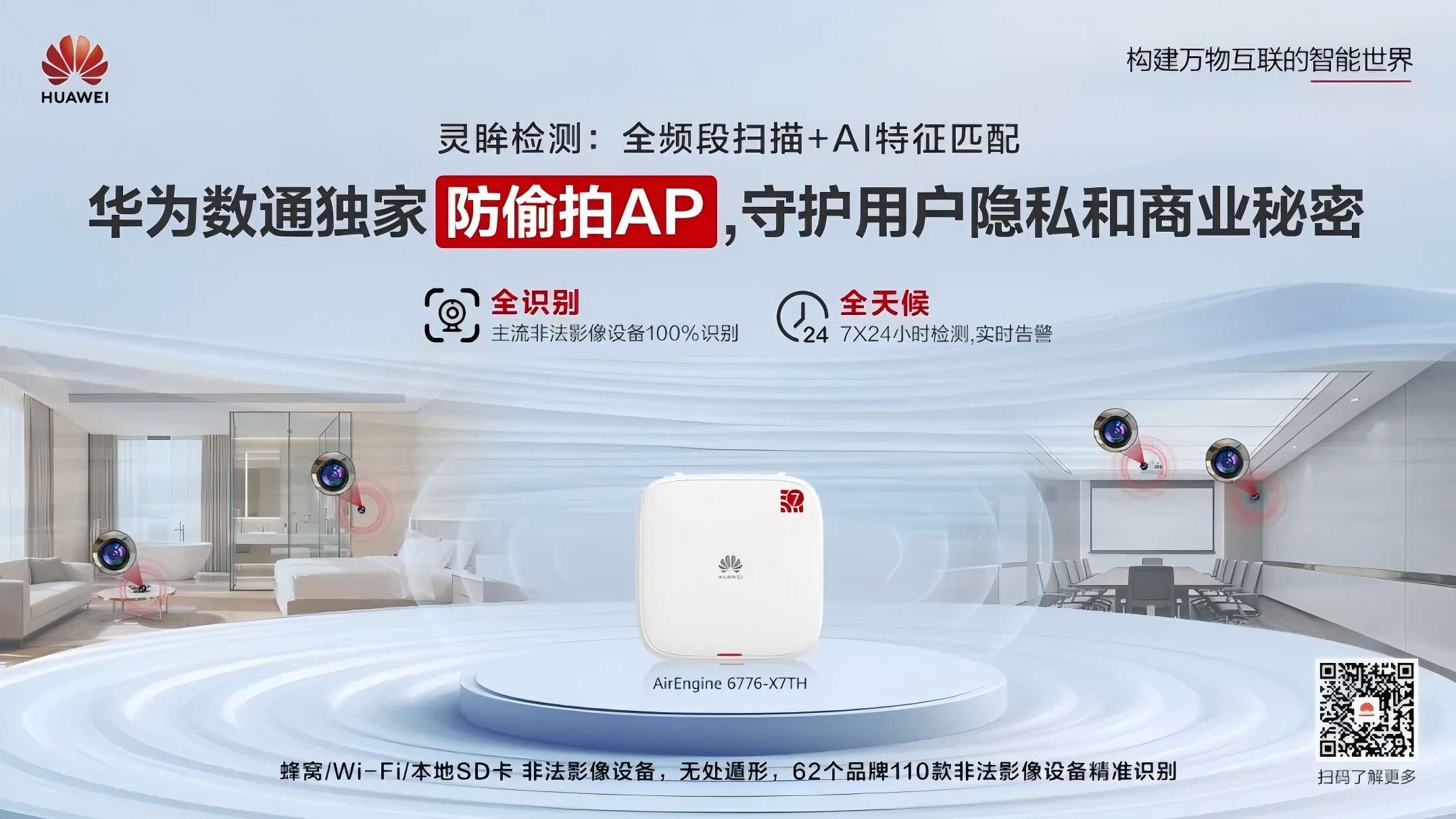 華為防偷拍AP設備